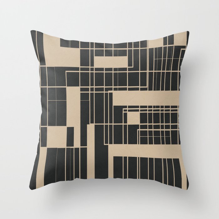Lines in Motion 14 Throw Pillow Gallery Image 6