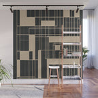 Lines in Motion 14 Wall Mural Gallery Image 1