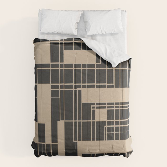 Lines in Motion 14 Comforter Gallery Image 1