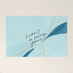 "Here's To Being Free." Welcome Mat Gallery Image 1