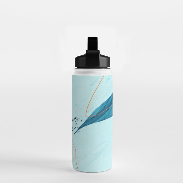 "Here's To Being Free." Water Bottle Gallery Image 2