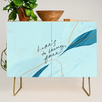 "Here's To Being Free." Credenza Gallery Image 1