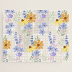 Wildflowers collage Jigsaw Puzzle Gallery Image 1