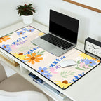 Wildflowers collage Desk Mat Gallery Image 2