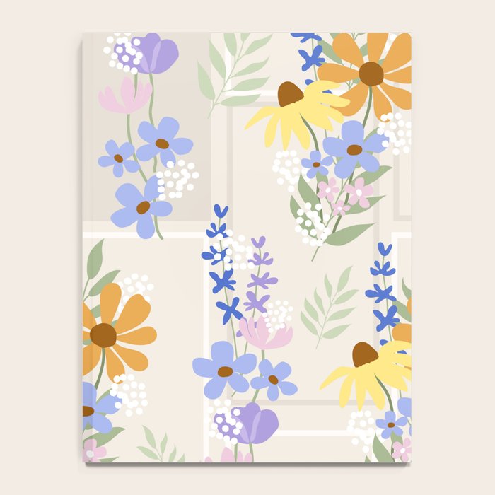 Wildflowers collage Notebook Gallery Image 4