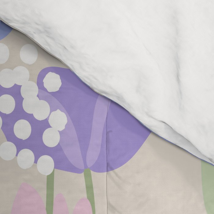 Wildflowers collage Comforter Gallery Image 4