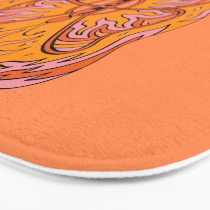 Leo Butterfly Bath Mat Gallery Image 3