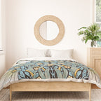 William Morris Pimpernel Wallpaper Design Duvet Cover Gallery Image 3