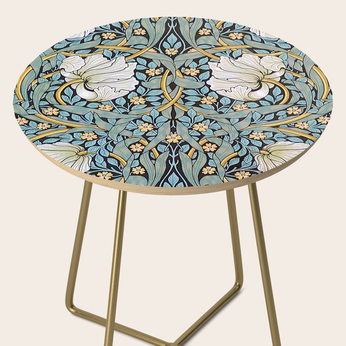 William Morris Pimpernel Wallpaper Design Side Table Gallery Image 2
