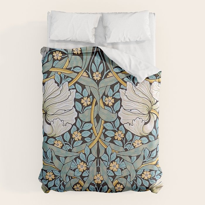 William Morris Pimpernel Wallpaper Design Duvet Cover Gallery Image 6