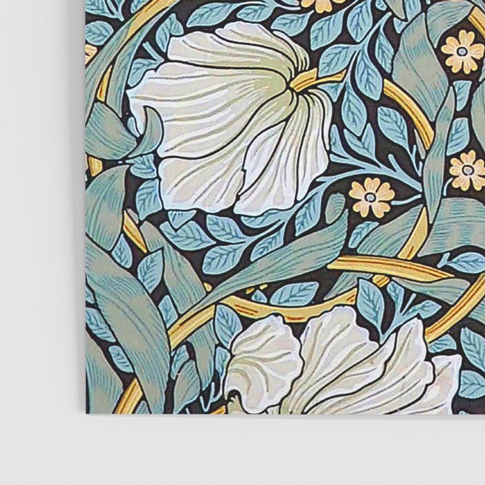 William Morris Pimpernel Wallpaper Design Poster Gallery Image 3