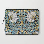 William Morris Pimpernel Wallpaper Design Laptop Sleeve Gallery Image 1