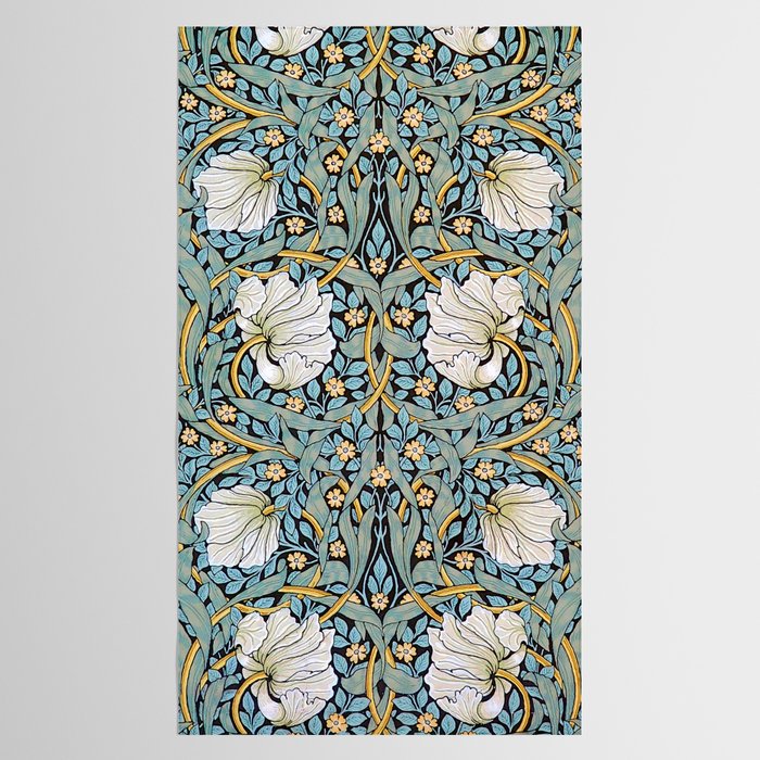William Morris Pimpernel Wallpaper Design Tablecloth Gallery Image 2