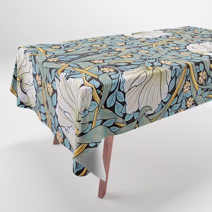 William Morris Pimpernel Wallpaper Design Tablecloth Gallery Image 1