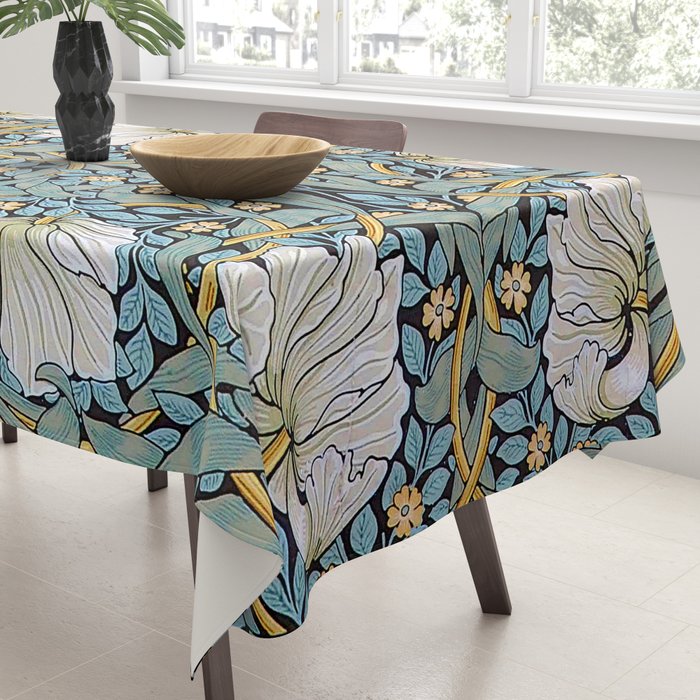 William Morris Pimpernel Wallpaper Design Tablecloth Gallery Image 3