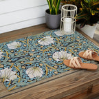 William Morris Pimpernel Wallpaper Design Outdoor Rug Gallery Image 2