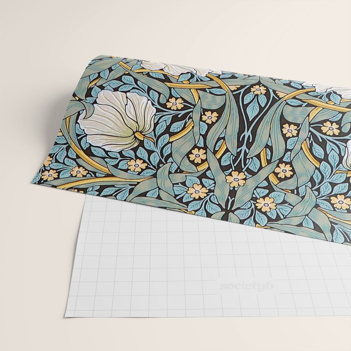 William Morris Pimpernel Wallpaper Design Wrapping Paper Gallery Image 2
