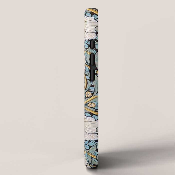 William Morris Pimpernel Wallpaper Design iPhone Case Gallery Image 2