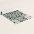William Morris Pimpernel Wallpaper Design Yoga Mat Gallery Image 2