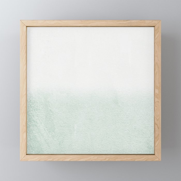 FADING GREEN EUCALYPTUS Mini Art Print Gallery Image 1