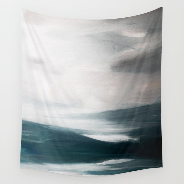 Abstract Oil Painting No. 117 Wall Tapestry Gallery Image 1