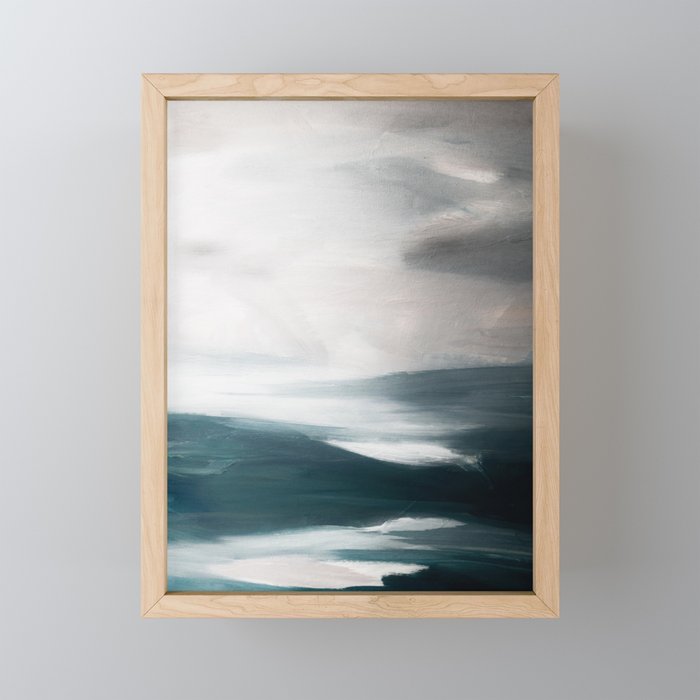Abstract Oil Painting No. 117 Mini Art Print Gallery Image 1