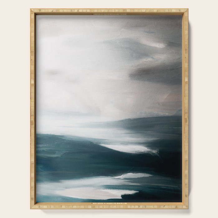 Abstract Oil Painting No. 117 Serving Tray Gallery Image 1