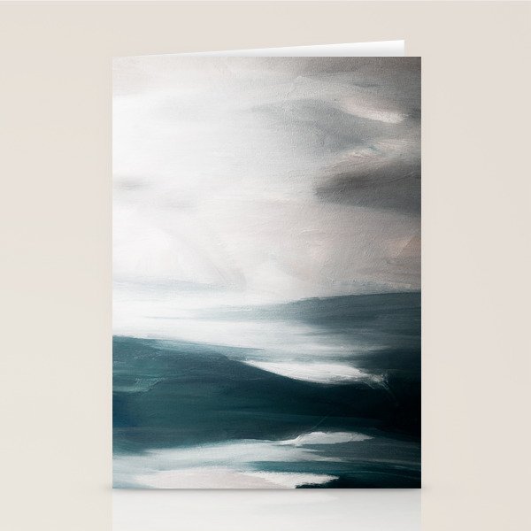 Abstract Oil Painting No. 117 Stationery Card Gallery Image 1