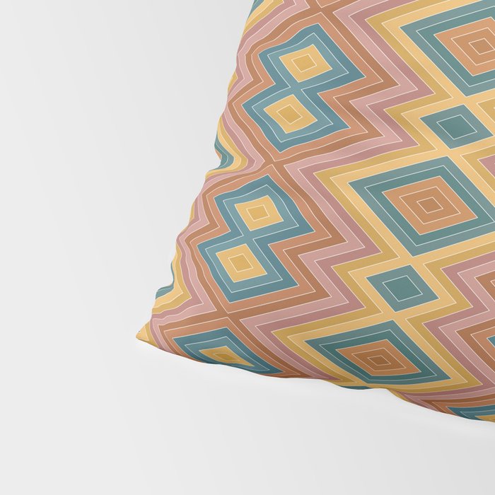 Boho Western Geometric Pattern I Pillow Sham Gallery Image 4