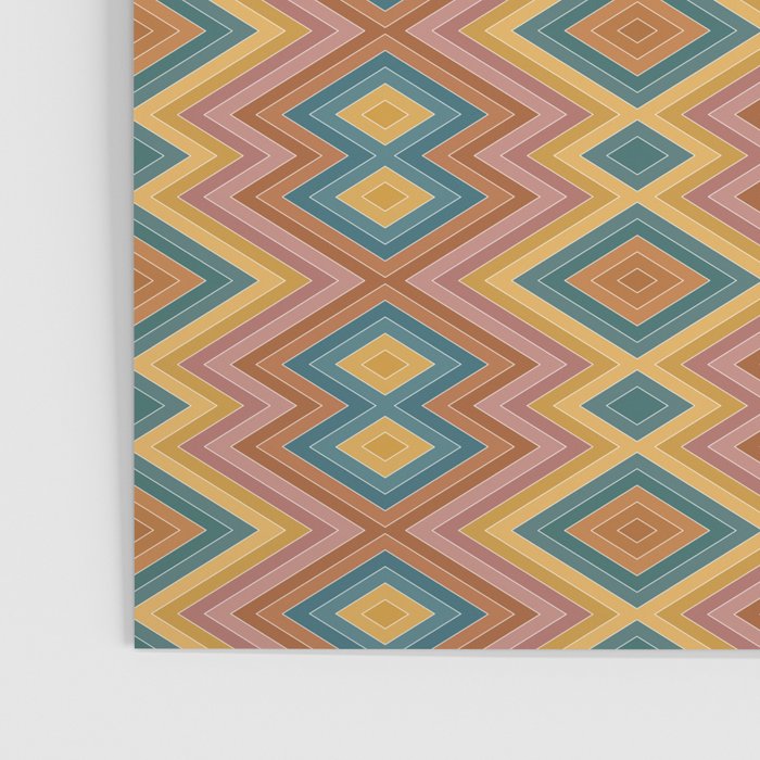 Boho Western Geometric Pattern I Poster Gallery Image 3