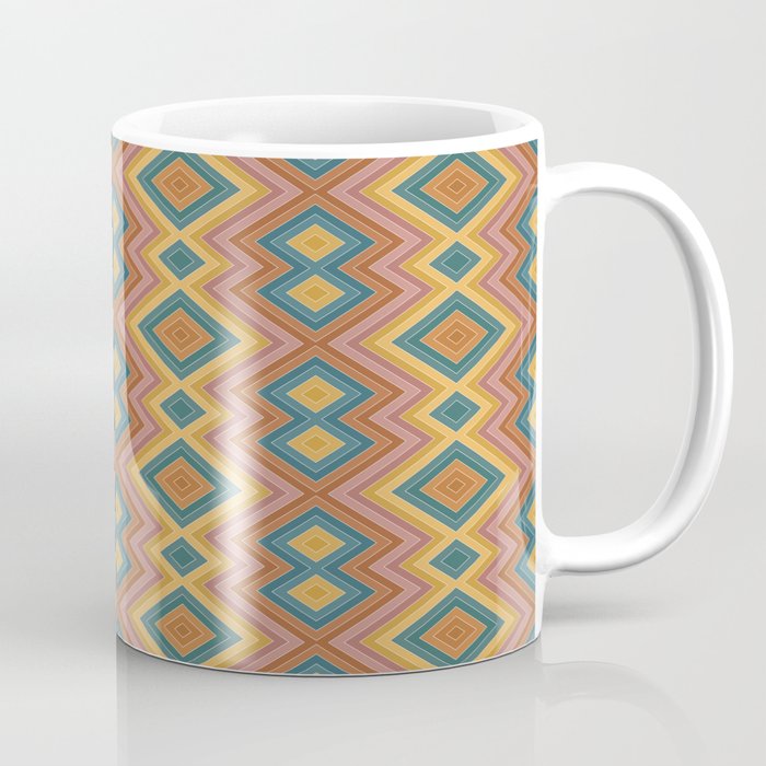 Boho Western Geometric Pattern I Coffee Mug Gallery Image 1