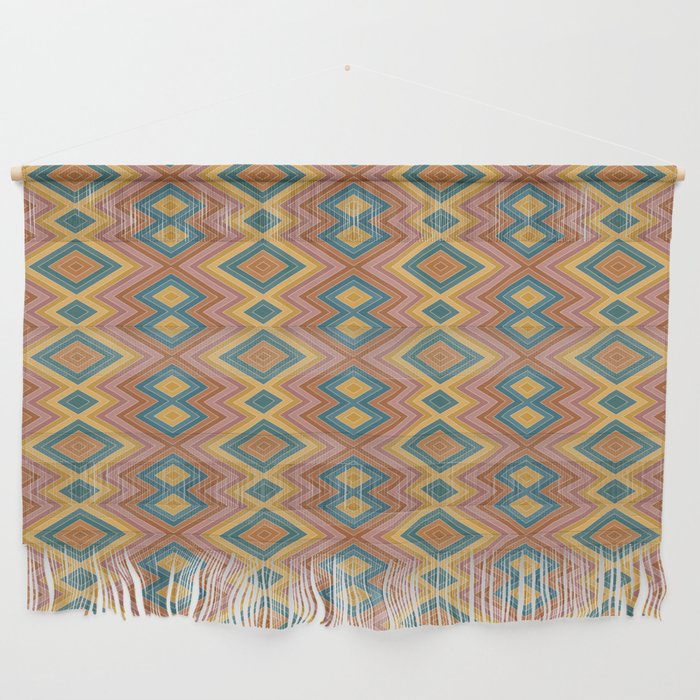 Boho Western Geometric Pattern I Wall Hanging Gallery Image 1