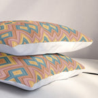 Boho Western Geometric Pattern I Pillow Sham Gallery Image 3
