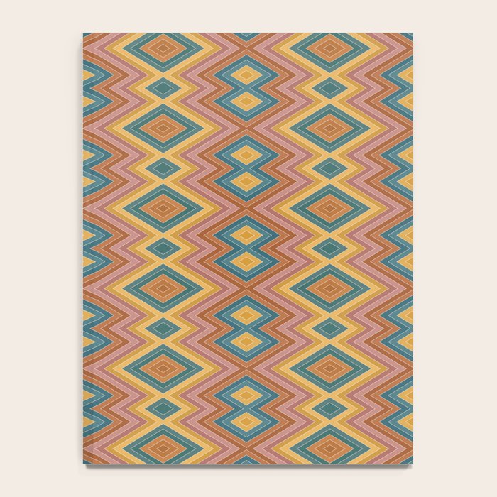 Boho Western Geometric Pattern I Notebook Gallery Image 4