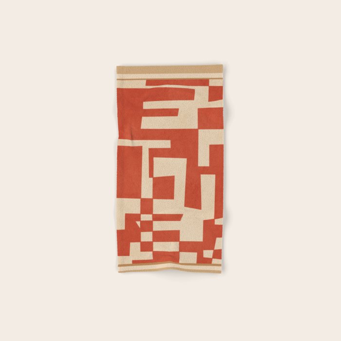 Abstract Edged Form 2 Bath Towel Gallery Image 1