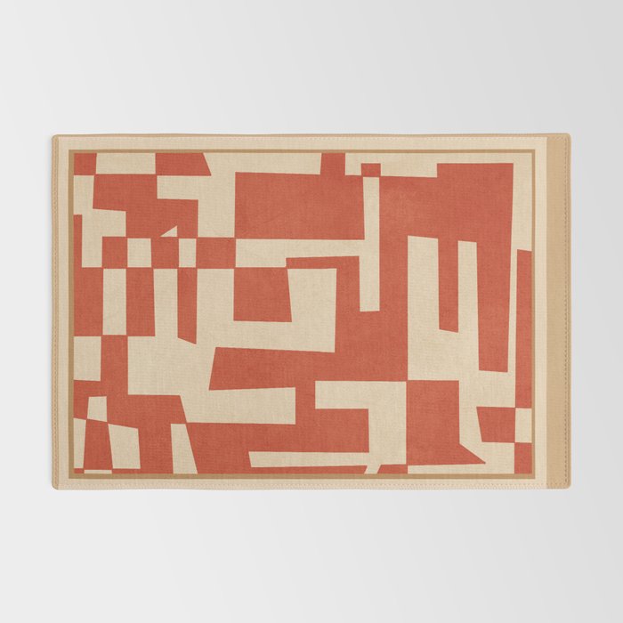 Abstract Edged Form 2 Rug Gallery Image 2