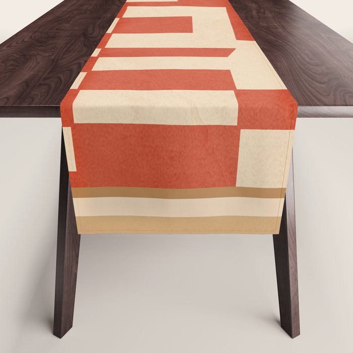 Abstract Edged Form 2 Table Runner Gallery Image 1