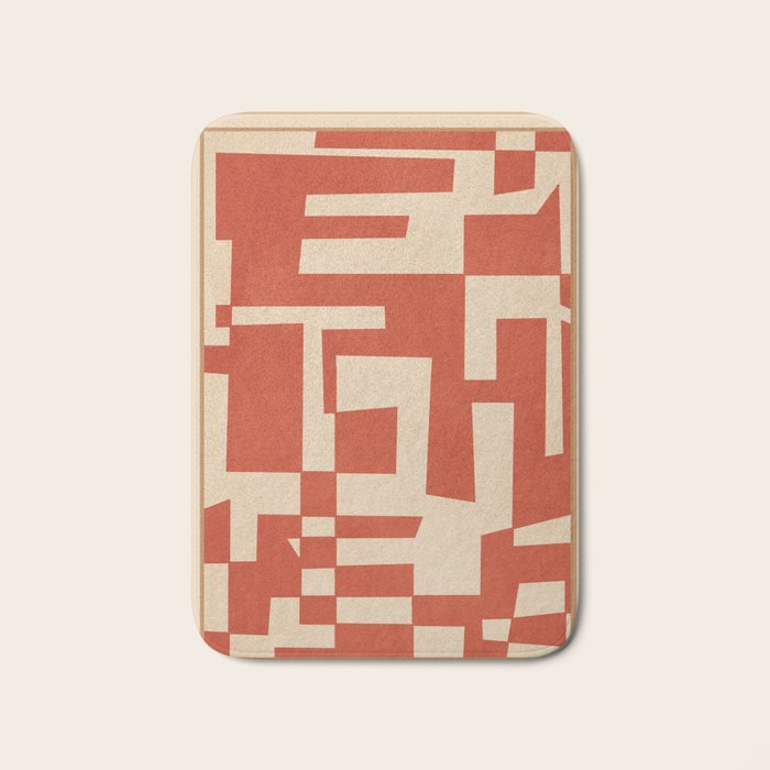 Abstract Edged Form 2 Bath Mat Gallery Image 1