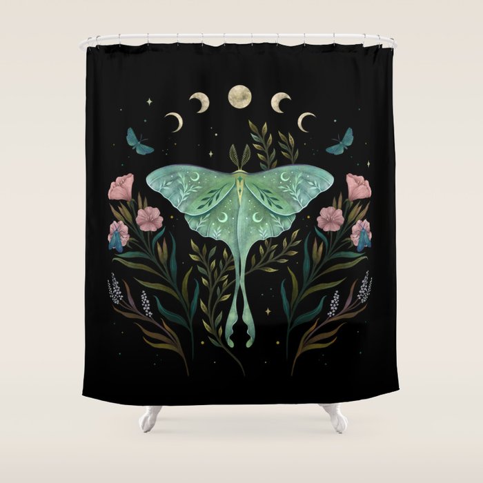 Luna and Forester Shower Curtain Gallery Image 1