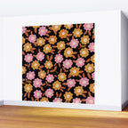 Retro flora Wall Mural Gallery Image 2