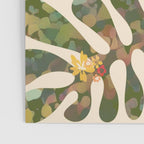 Matisse Inspired Colorful Abstract Leaves with Flowers Poster Gallery Image 3