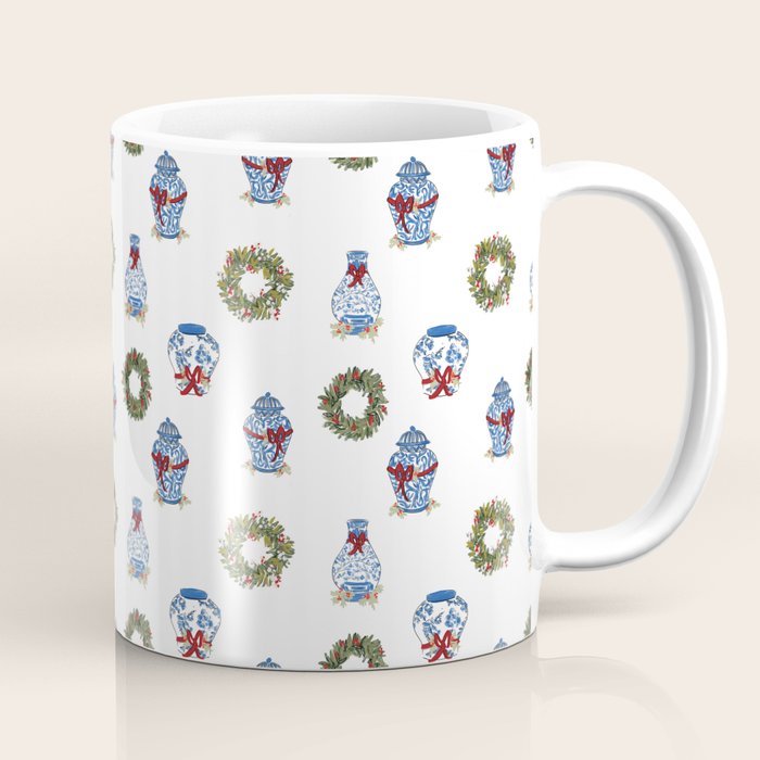 Ginger Jar Christmas Coffee Mug Gallery Image 1