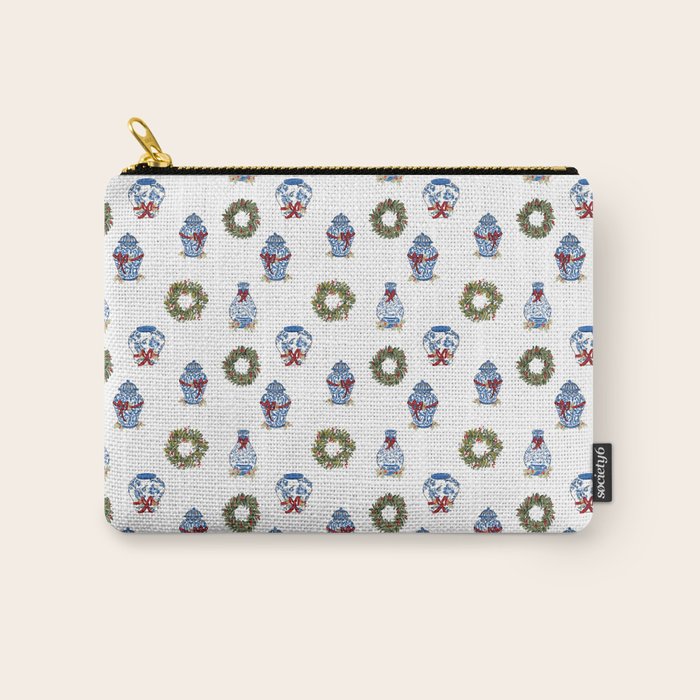 Ginger Jar Christmas Carry All Pouch Gallery Image 1