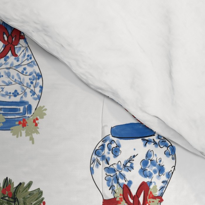 Ginger Jar Christmas Comforter Gallery Image 4