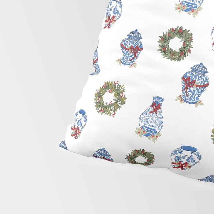 Ginger Jar Christmas Pillow Sham Gallery Image 4
