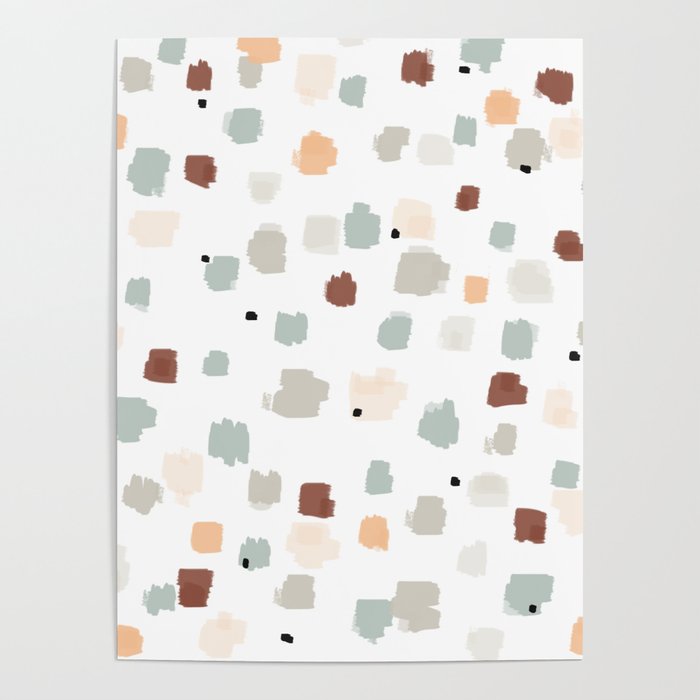 Bloom Field - Peach Poster Gallery Image 4