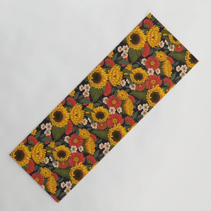 Sunflower Meadow Yoga Mat Gallery Image 1