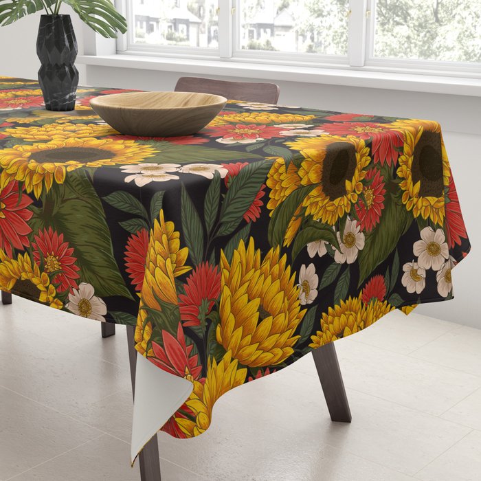Sunflower Meadow Tablecloth Gallery Image 3