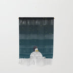 Star gazing - Penguin's dream of flying Wall Hanging Gallery Image 1