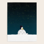 Star gazing - Penguin's dream of flying Poster Gallery Image 4